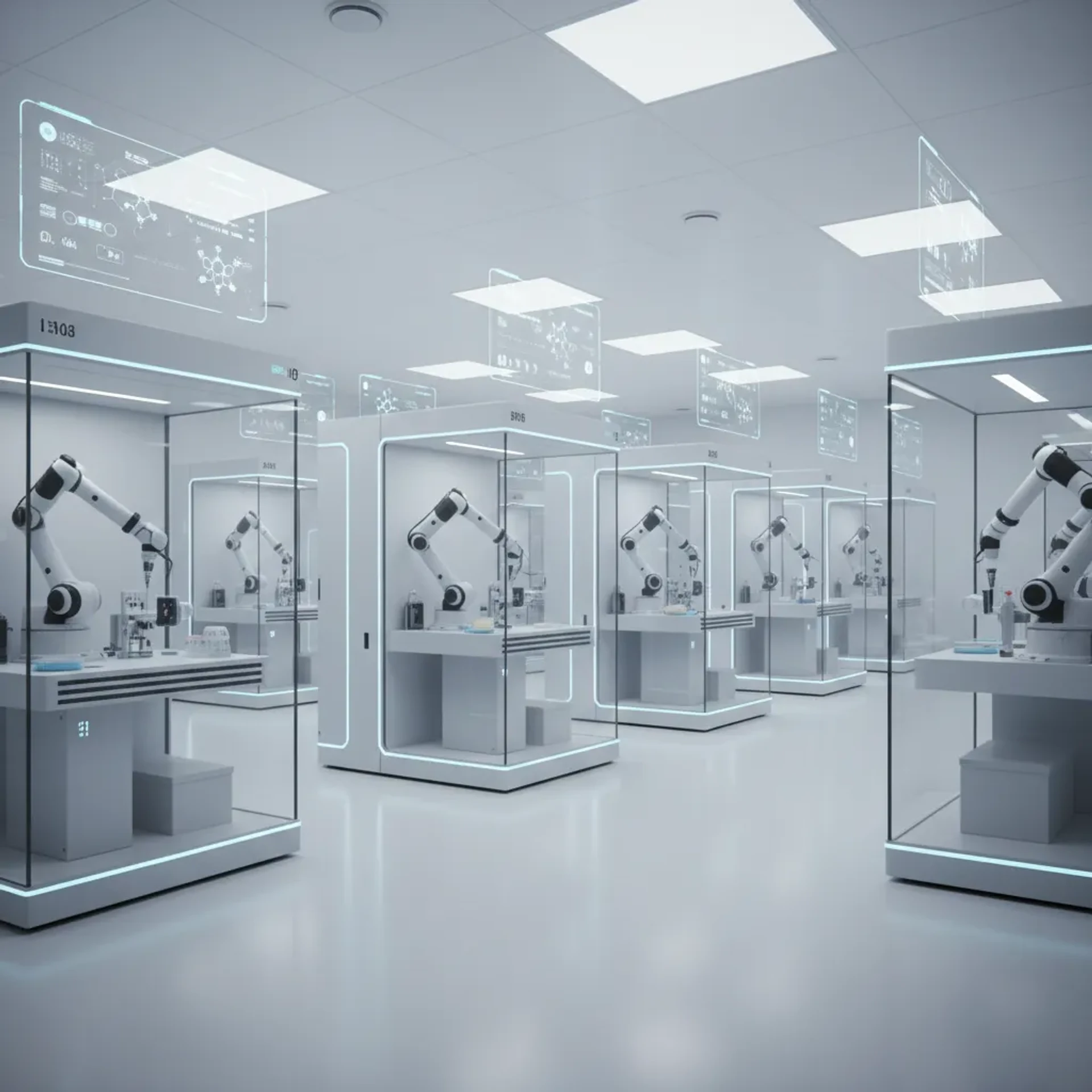 BAO Laboratory cleanroom robotic manufacturing