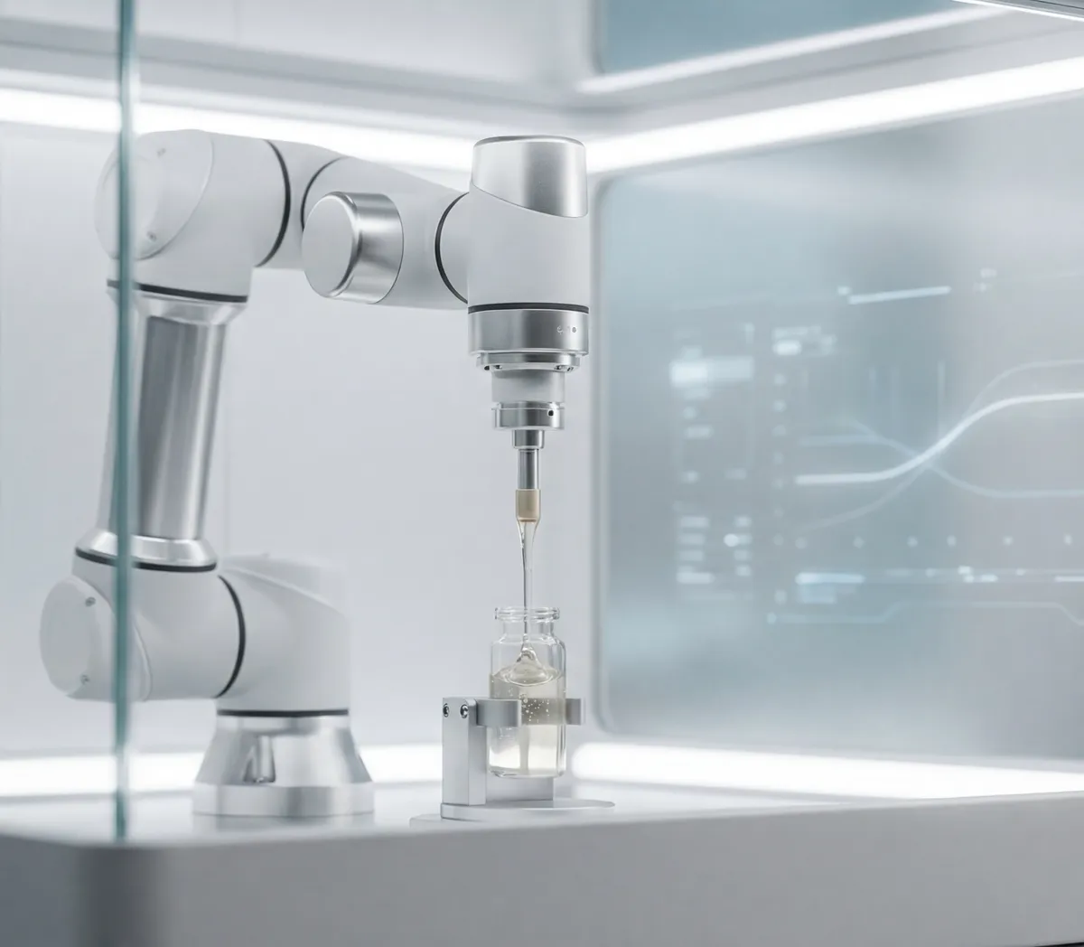 Robotic dispensing arm